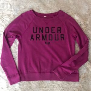 Long sleeve shirt with UA title in black